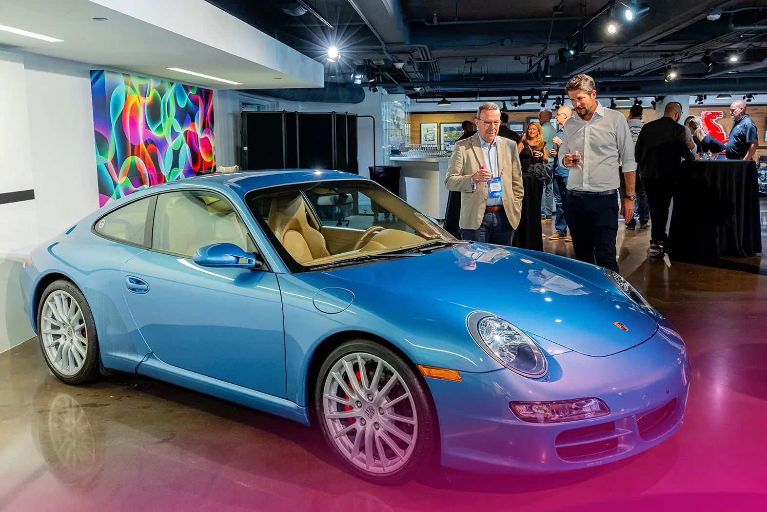 eventguru-b2b-incentive-vip-event-sports-car-showroom-atlanta